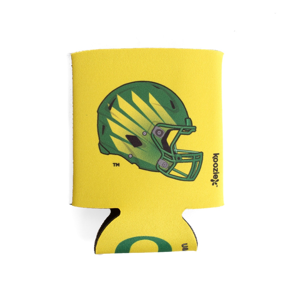 Classic Oregon O, MCM Group, Yellow, Kitchen Accessories, Home & Auto, Football, Standard Size, Britepix, Koozie, 827974